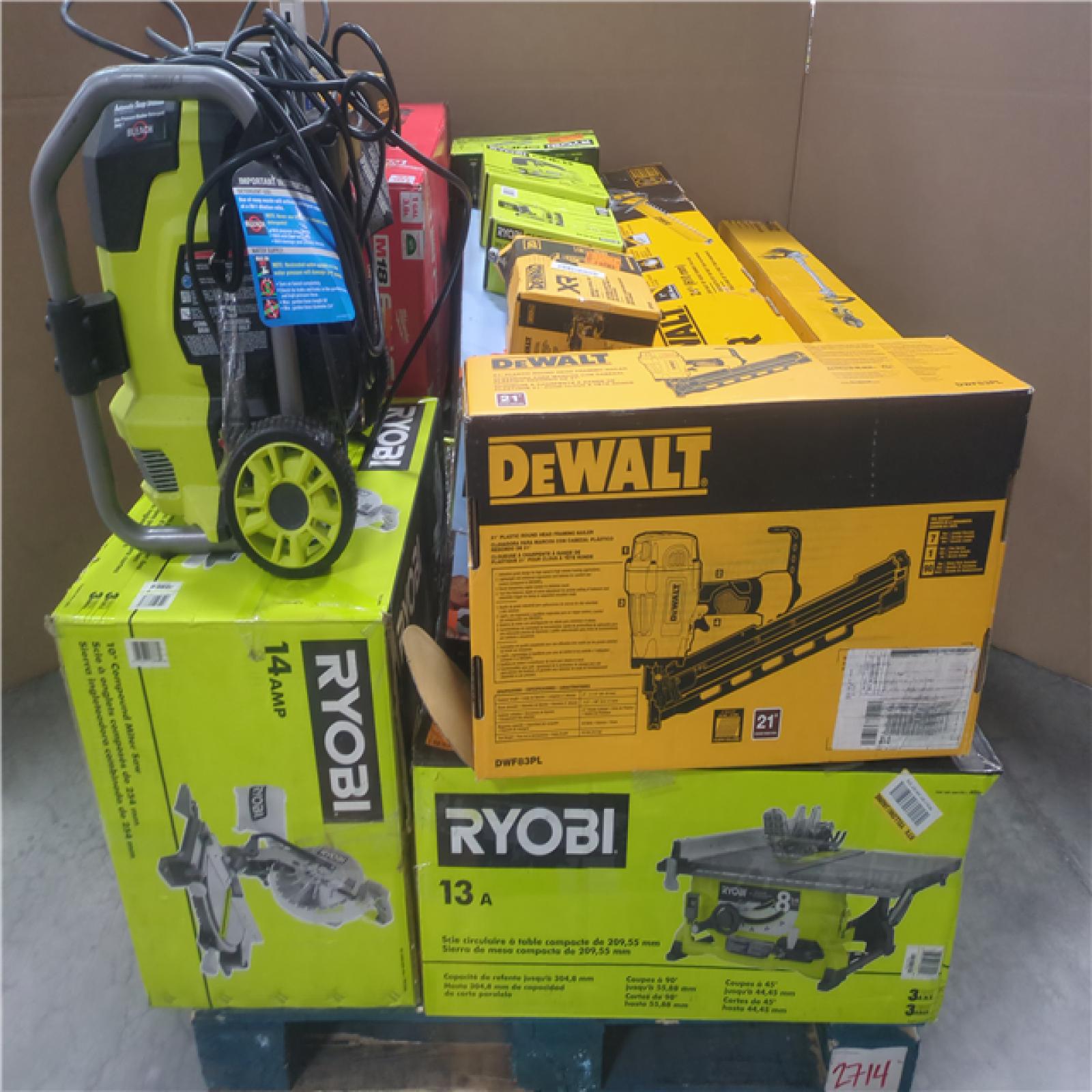 CALIFORNIA AS-IS TOOL PALLET