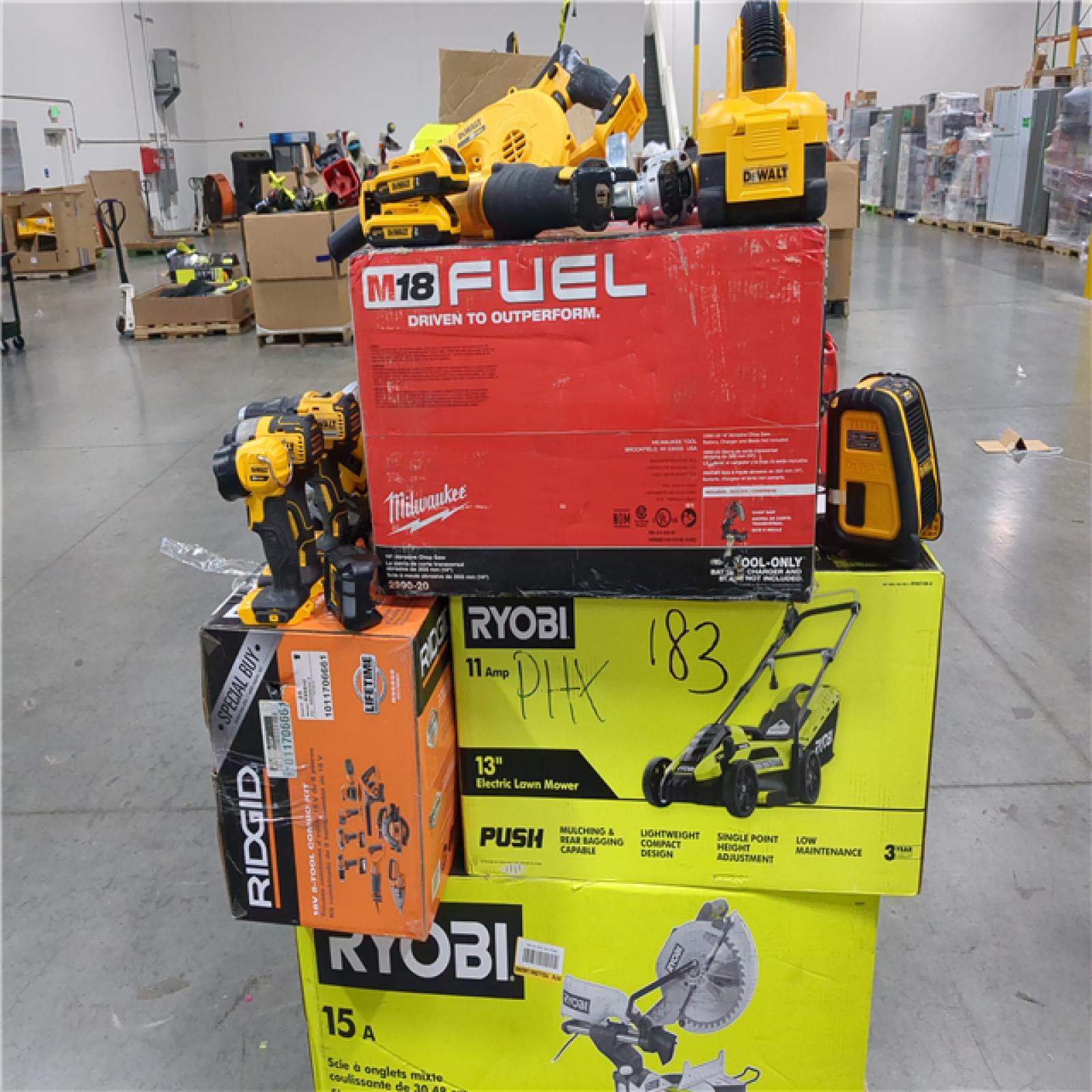 CALIFORNIA AS-IS TOOL PALLET