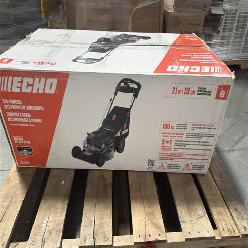 CALIFORNIA AS-IS ECHO GAS POWERED MOWER HOME IMPROVEMENT PALLET