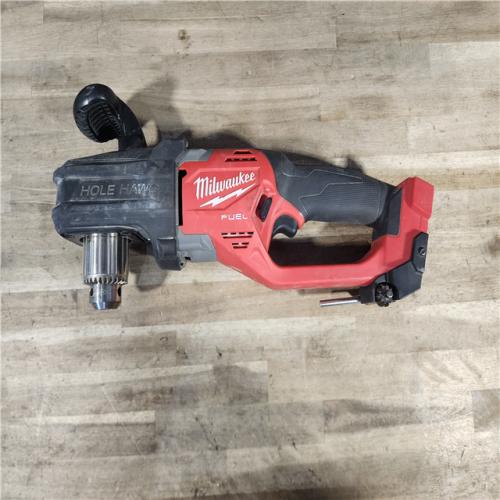 HOUSTON LOCATION - AS-IS Milwaukee M18 FUEL GEN II Brushless Cordless 1/2 in. Hole Hawg Right Angle Drill (Tool-Only)