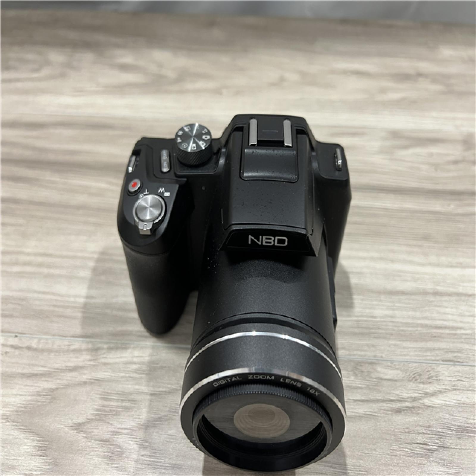 AS-IS NBD S205 64MP 5K Autofocus Digital Camera