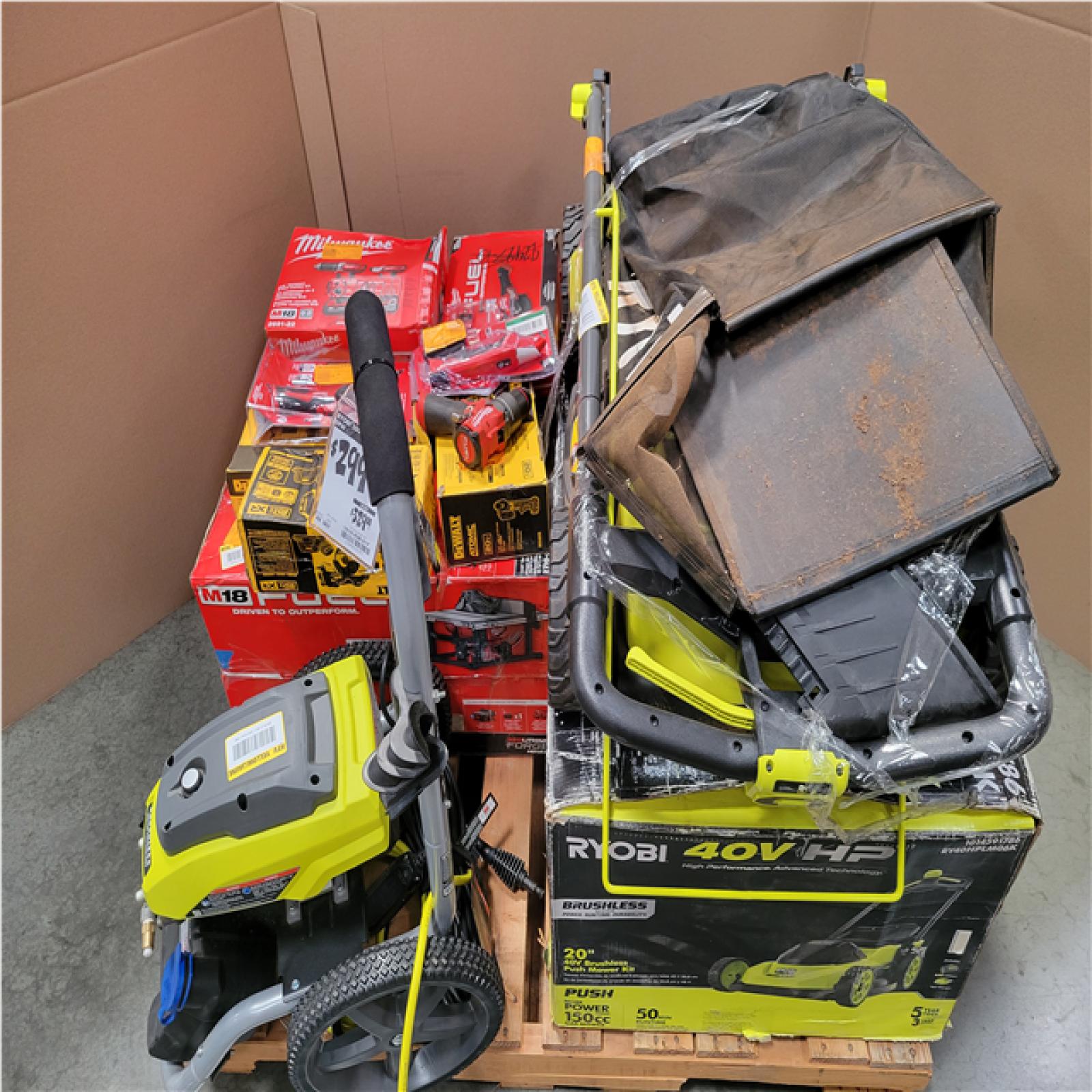 CALIFORNIA AS-IS TOOL PALLET