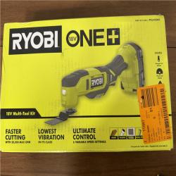 California NEW RYobi 18V Multi-Tool Kit, Includes (1) Battery & Charger