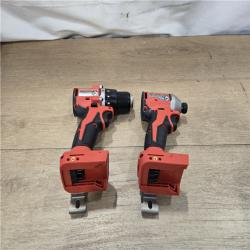AS-IS Milwaukee 18V Cordless Compact Hammer Drill/Impact Combo Kit