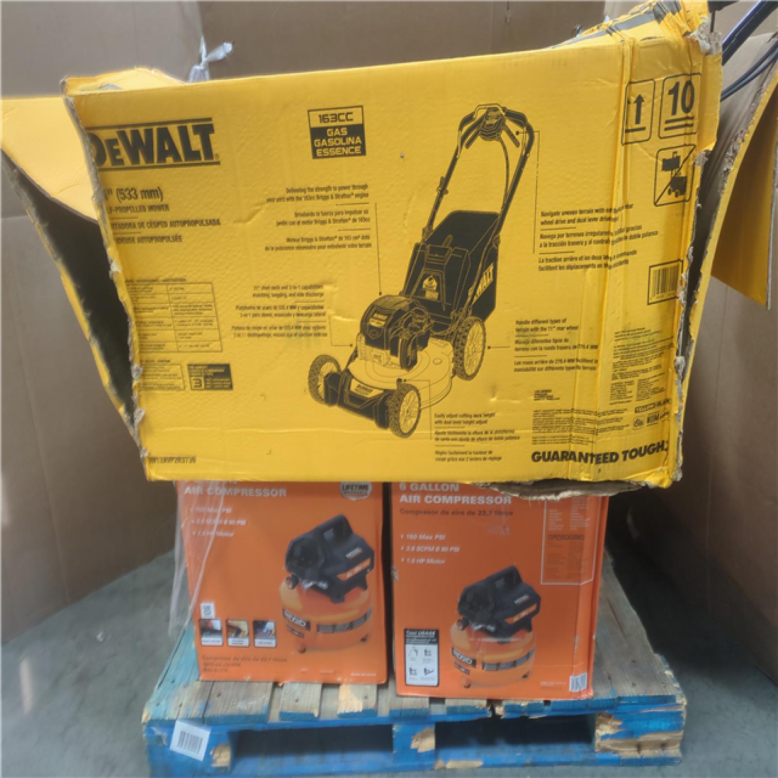 California AS-IS OUTDOOR POWER EQUIPMENT