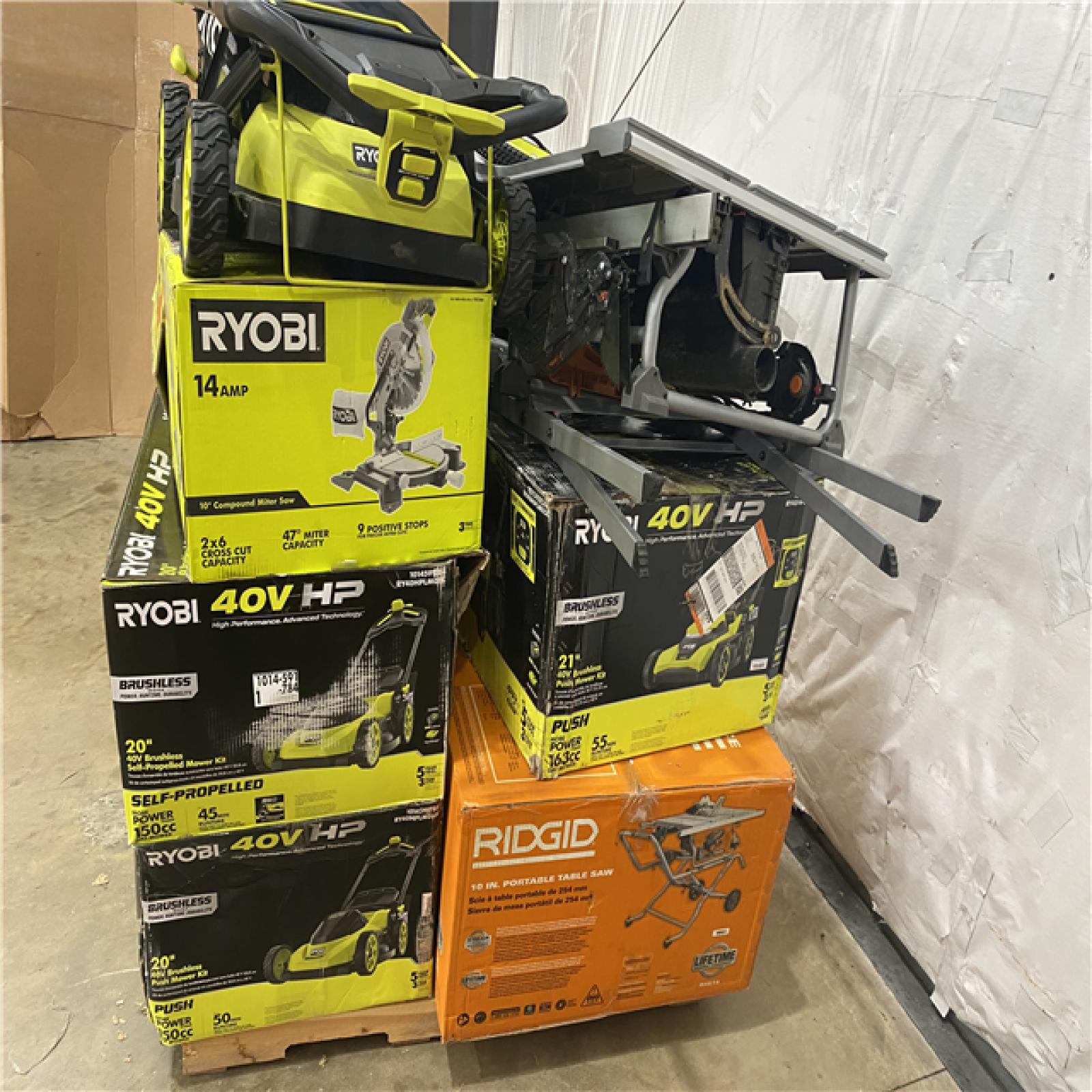 Houston Location - AS-IS Tool Pallet