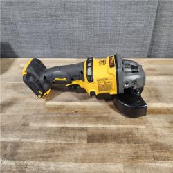 HOUSTON LOCATION - AS-IS DEWALT 60V MAX Cordless Brushless 4.5 in. to 6 in. Small Angle Grinder with Kickback Brake (Tool Only)