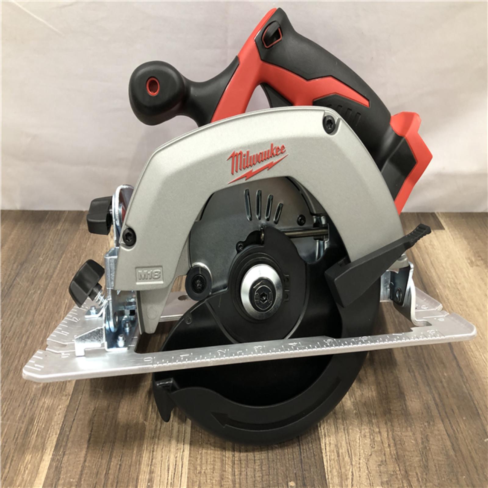 AS-IS Milwaukee  18V Lithium-Ion Cordless 6-1/2 in. Circular Saw (Tool-Only)