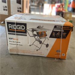 DALLAS LOCATION - RIDGID 15 Amp 10 in. Portable Corded Pro Jobsite Table Saw with Stand