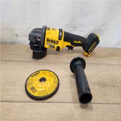 AS-IS- DEWALT 60V MAX Cordless Brushless 4.5 in. to 6 in. Small Angle Grinder with Kickback Brake (Tool Only)