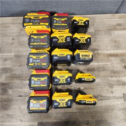 HOUSTON LOCATION - AS-IS DEWALT BATTERY PACK QTY - 15