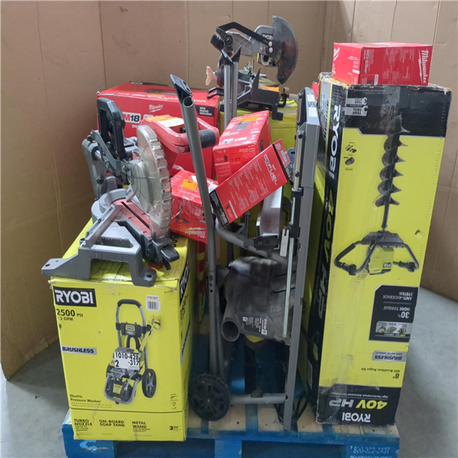 CALIFORNIA AS-IS TOOL PALLET