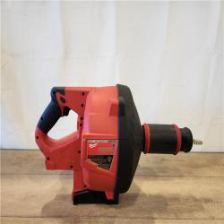 AS-IS- Milwaukee M18 FUEL Drain Snake with CABLE DRIVE Kit