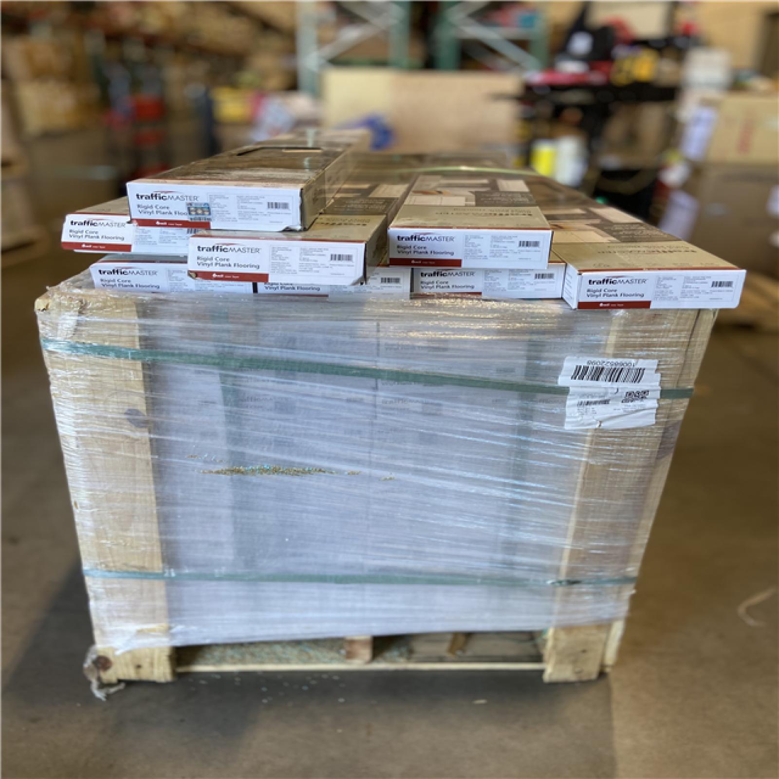 DALLAS LOCATION - TrafficMaster Shady Grove Pine 6 MIL x 6 in. W x 48 in. L Waterproof Click Lock Luxury Vinyl Plank Flooring (21.95 sqft/case) - 52 CASES