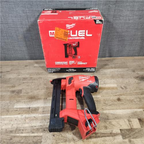 HOUSTON LOCATION - AS-IS Milwaukee FUEL 18-Volt Lithium-Ion Brushless Cordless 18-Gauge 1/4 in. Narrow Crown Stapler (Tool-Only)