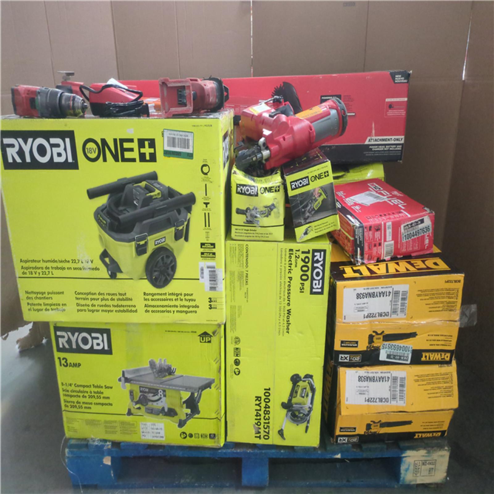 CALIFORNIA AS-IS TOOL PALLET