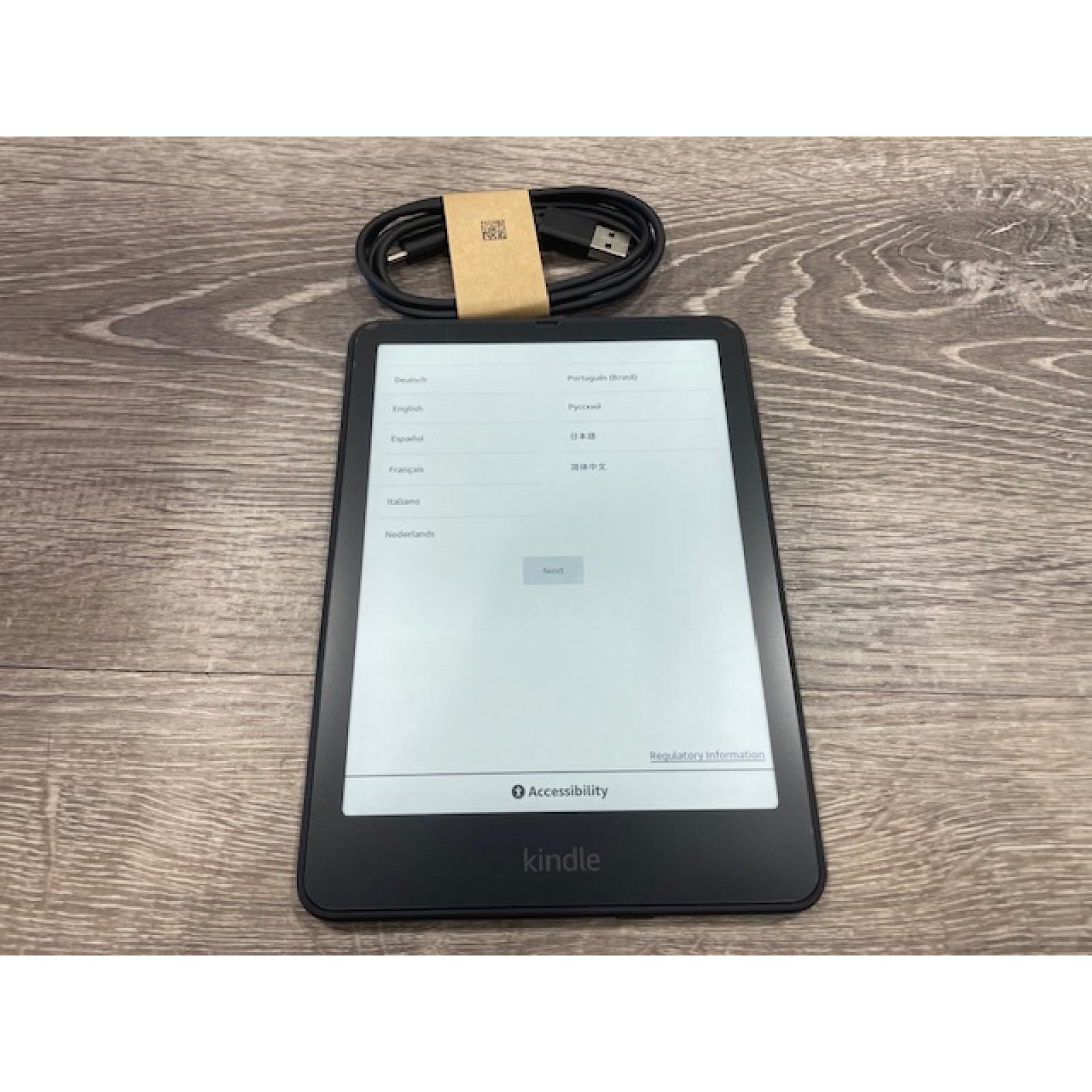 AS-IS Amazon Kindle Paperwhite Signature Edition (2024) - Metallic Black