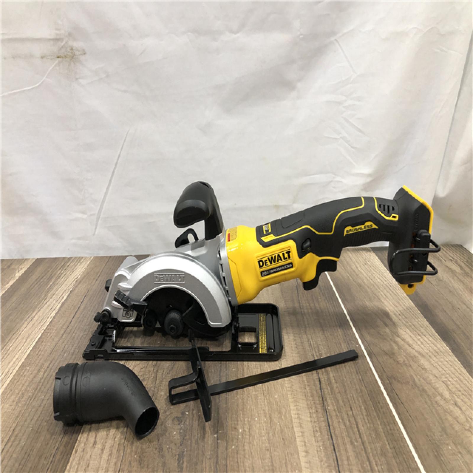 AS-IS DEWALT ATOMIC 20V MAX Cordless Brushless 4-1/2 in. Circular Saw (Tool Only)