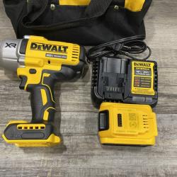 AS-IS DEWALT 20V MAX Lithium-Ion Cordless 1/2 in. Impact Wrench Kit