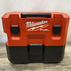 AS-IS Milwaukee FUEL 12-Volt Lithium-Ion Cordless 1.6 Gal. Wet/Dry Vacuum (Vacuum-Only)