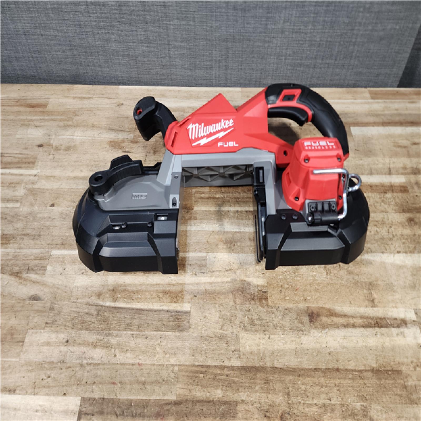 HOUSTON LOCATION - AS - IS Milwaukee FUEL 18V Lithium-Ion Brushless Cordless Deep Cut Band Saw (Tool-Only)