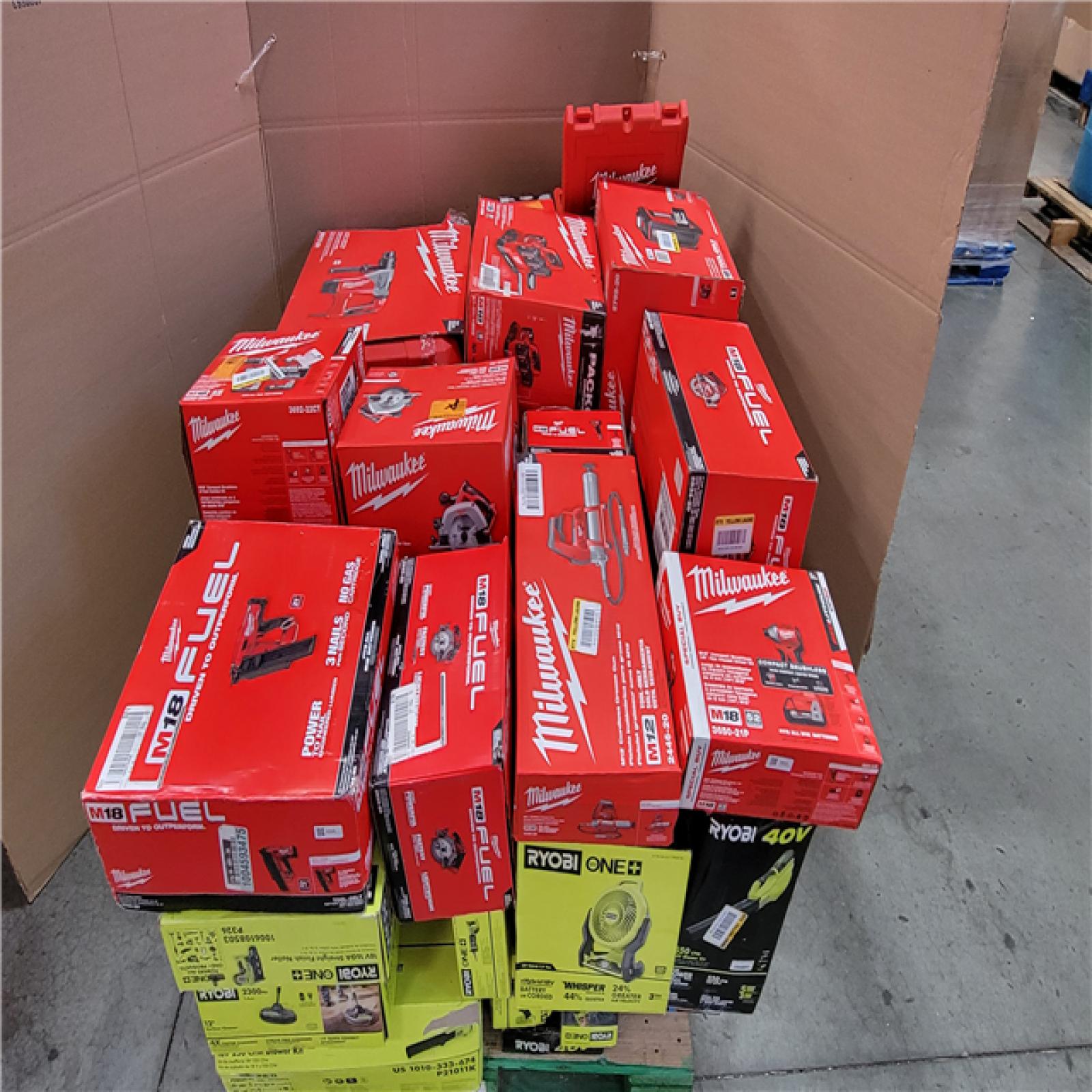 CALIFORNIA AS-IS TOOL PALLET