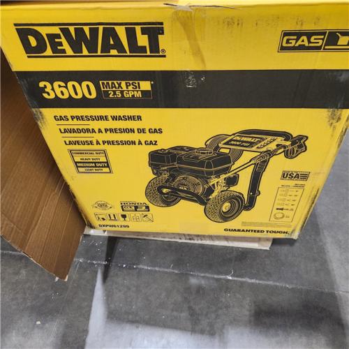 Dallas Location - As-Is DEWALT DXPW61299 3600 PSI at 2.5 GPM Gas Pressure Washer