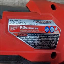 HOUSTON LOCATION - AS-IS Milwaukee FUEL 18-Volt Lithium-Ion Brushless Cordless Gen II 15-Gauge Angled Finish Nailer (Tool-Only)