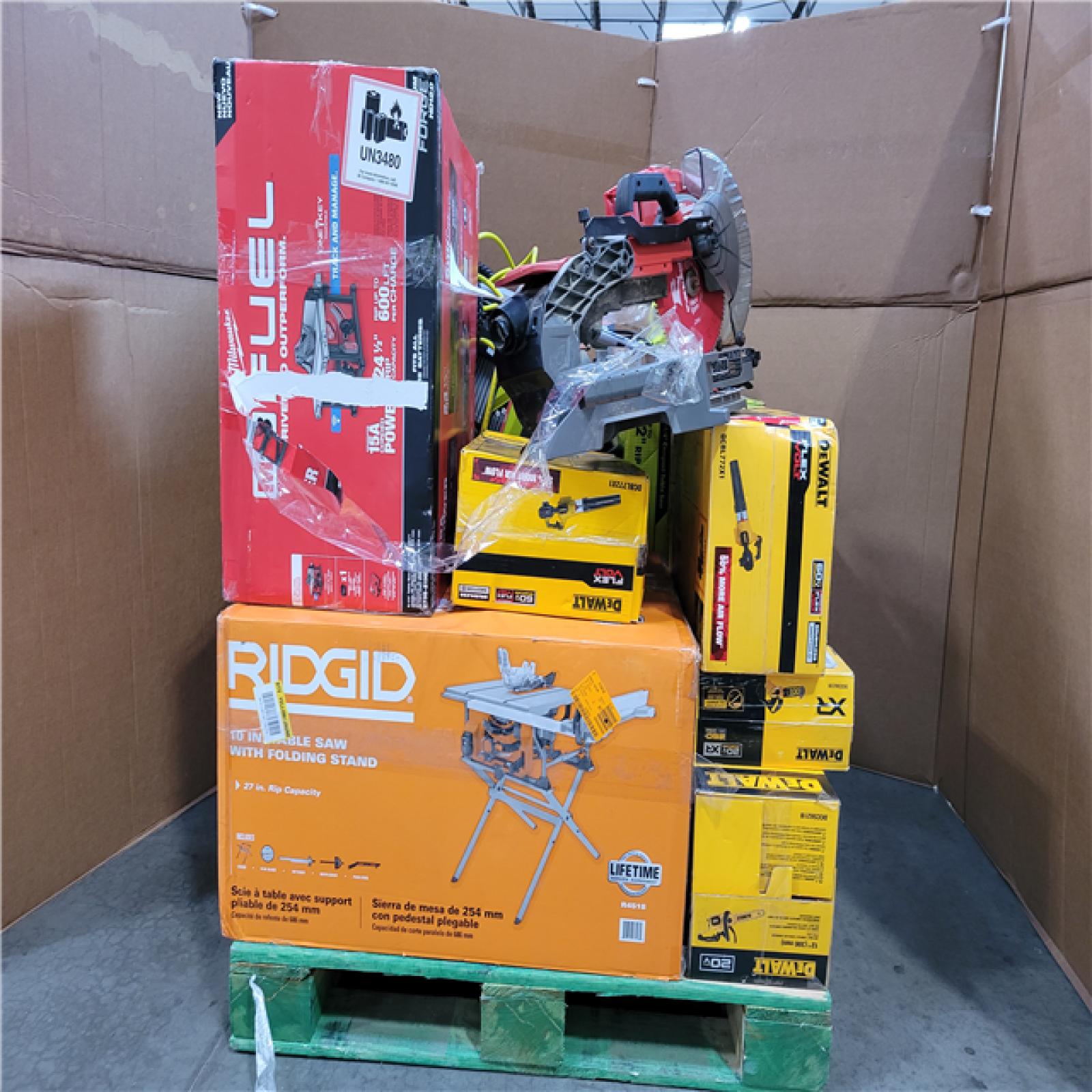 CALIFORNIA AS-IS TOOL PALLET