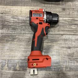 AS-IS Milwaukee 18V Lithium-Ion Brushless Cordless 1/2 in. Compact Hammer Drill/Driver Kit