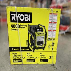 DALLAS LOCATION -NEW! RYOBI 4000-Watt Recoil Start Gasoline Powered Digital Inverter Generator