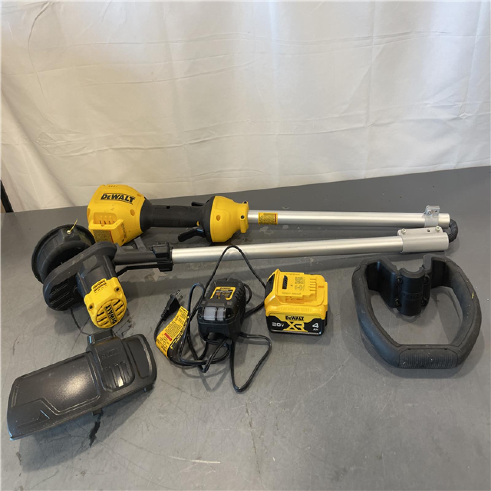 AS-IS -  DeWalt 20V MAX 13 in. Cordless Battery Powered String Trimmer Kit