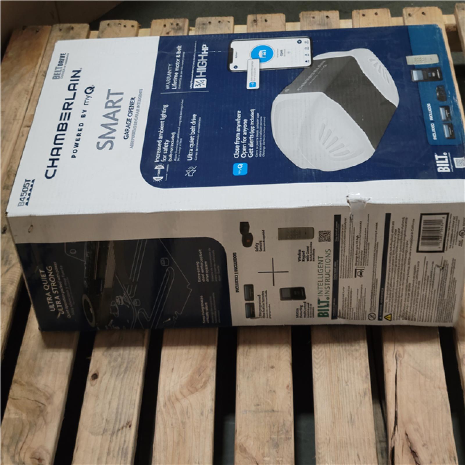 California NEW Sealed Box Chamberlain SMART Garage Opener Model B4505T