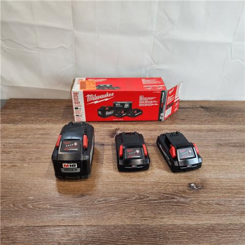 AS-IS Milwaukee M18 High Output Battery w/ CP Batteries (3-Pack)