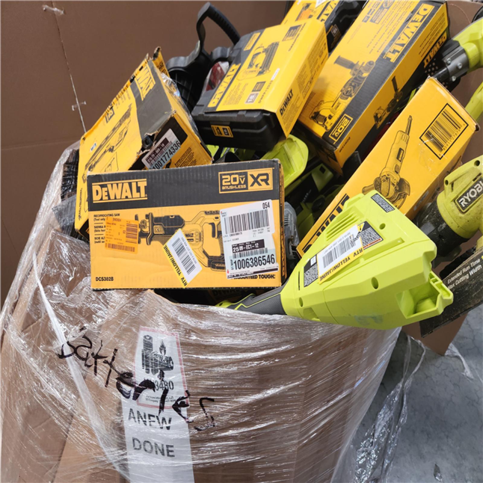 CALIFORNIA AS-IS TOOL PALLET