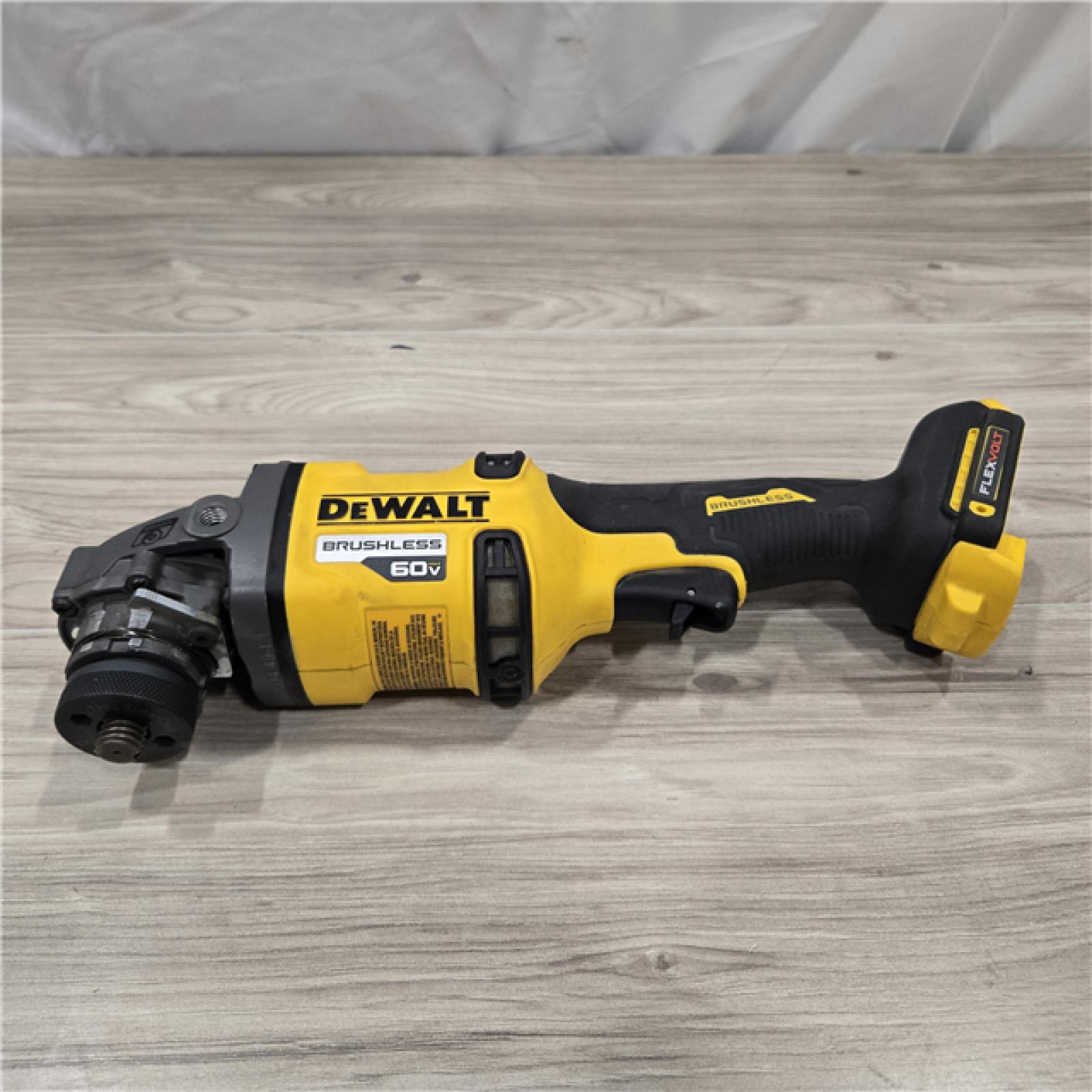 AS-IS DEWALT 60V MAX Cordless Small Angle Grinder (Tool Only)