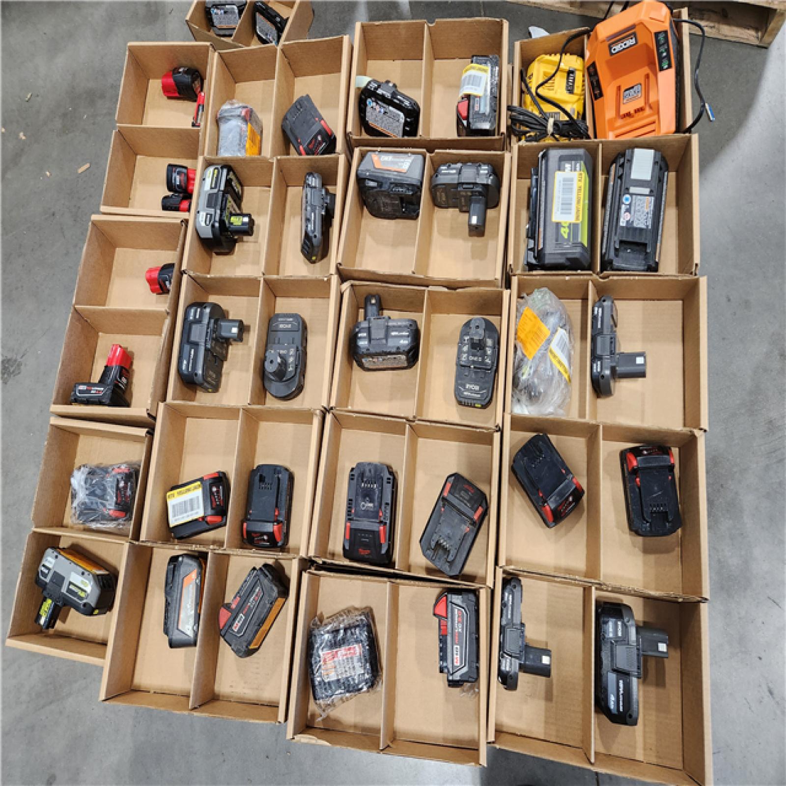 DALLAS LOCATION- AS-IS BATTERY PALLET