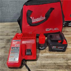 HOUSTON LOCATION - AS-IS (APPEARS LIKE NEW) M18 FUEL 18V Cordless Mid Torque 1/2 in. Impact Wrench W/ M12 FUEL 3/8 in. Ratchet & Battery/Charger Combo Kit