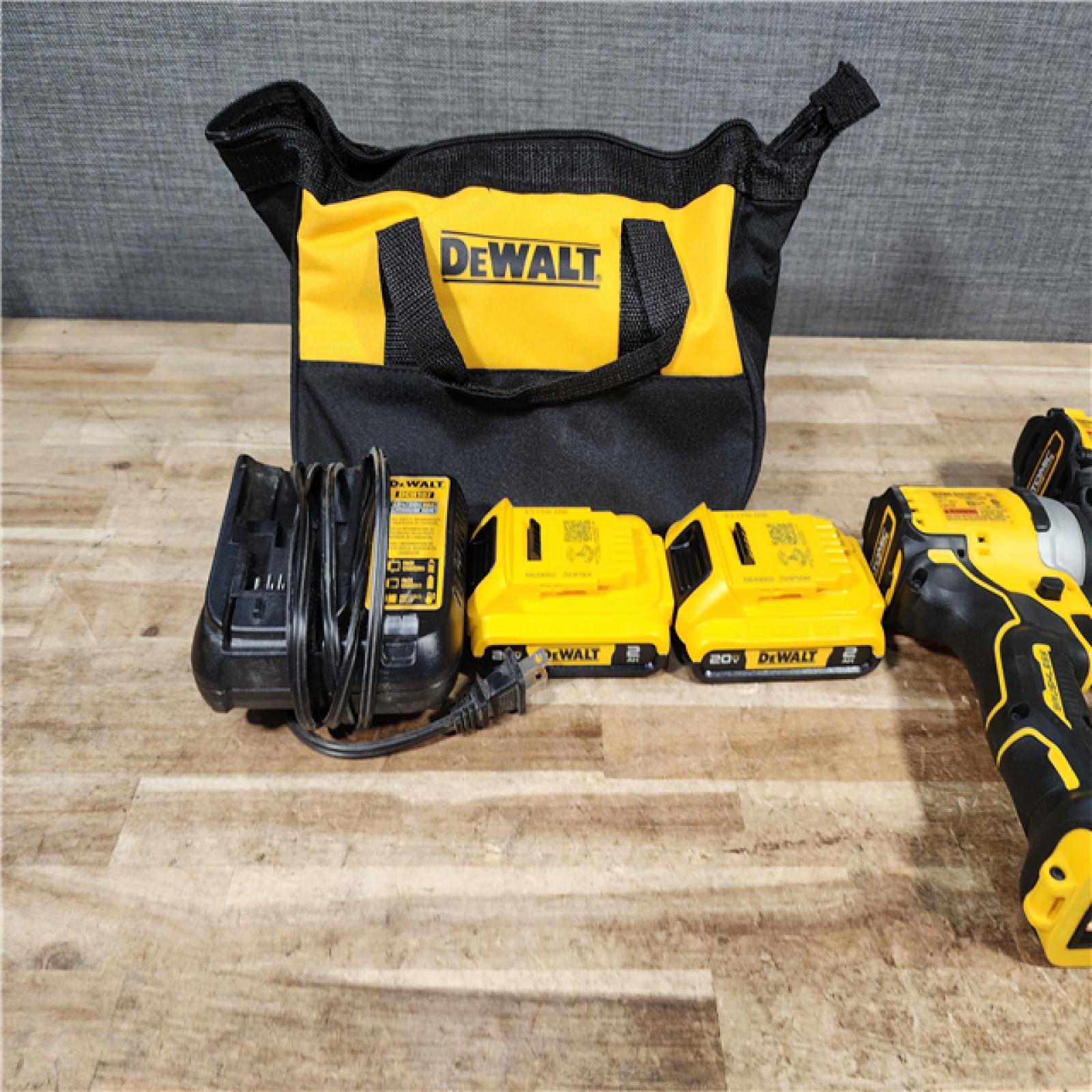 HOUSTON LOCATION - AS - IS DEWALT ATOMIC 20-Volt MAX Lithium-Ion Cordless Combo Kit
