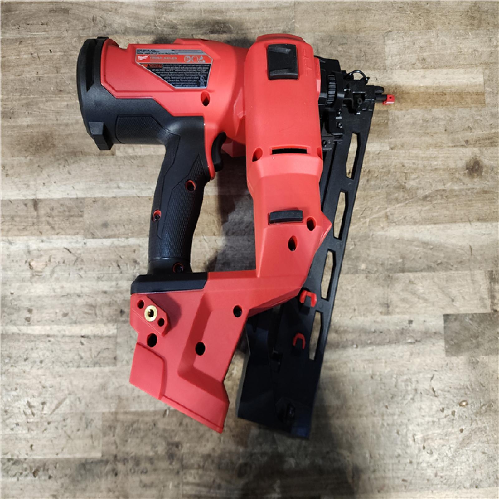 HOUSTON LOCATION - AS-IS (APPEARS LIKE NEW) Milwaukee FUEL 18-Volt Lithium-Ion Brushless Cordless Gen II 16-Gauge Angled Finish Nailer (Tool-Only)