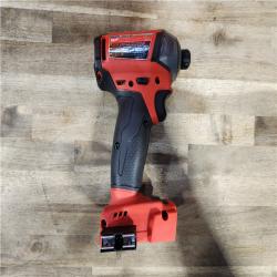 HOUSTON LOCATION - AS-IS (APPEARS LIKE NEW) Milwaukee M18 FUEL SURGE 18-Volt Lithium-Ion Brushless Cordless 1/4 in. Hex Impact Driver Compact Kit with Two 5.0 Ah Batteries