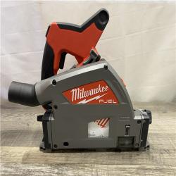 AS-IS Milwaukee  FUEL 18V Lithium-Ion Cordless Brushless 6-1/2 in. Plunge Cut Track Saw (Tool-Only)