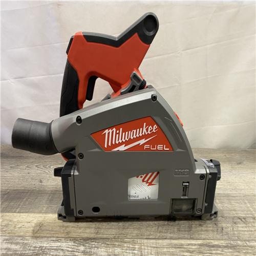 AS-IS Milwaukee  FUEL 18V Lithium-Ion Cordless Brushless 6-1/2 in. Plunge Cut Track Saw (Tool-Only)
