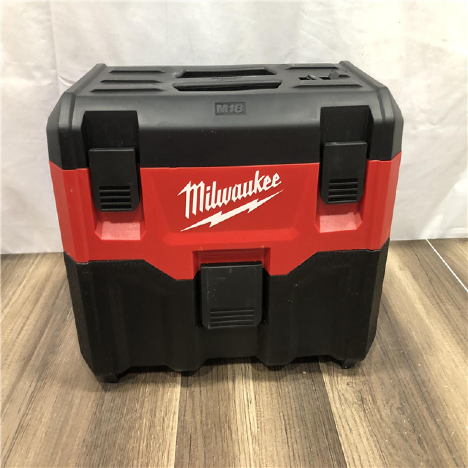 AS-IS Milwaukee 18-Volt 2 Gal. Lithium-Ion Cordless Wet/Dry Vacuum (Vacuum-Only)