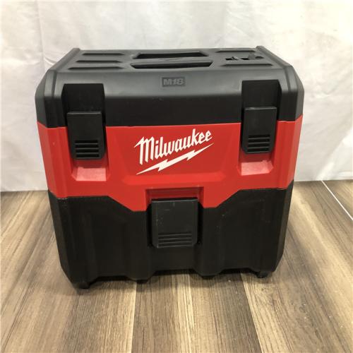 AS-IS Milwaukee 18-Volt 2 Gal. Lithium-Ion Cordless Wet/Dry Vacuum (Vacuum-Only)