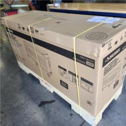 DALLAS LOCATION- Husky 72 in. W x 24 in. D Heavy Duty 18-Drawer Mobile Workbench Cabinet with Adjustable-Height Hardwood Top in Matte Black