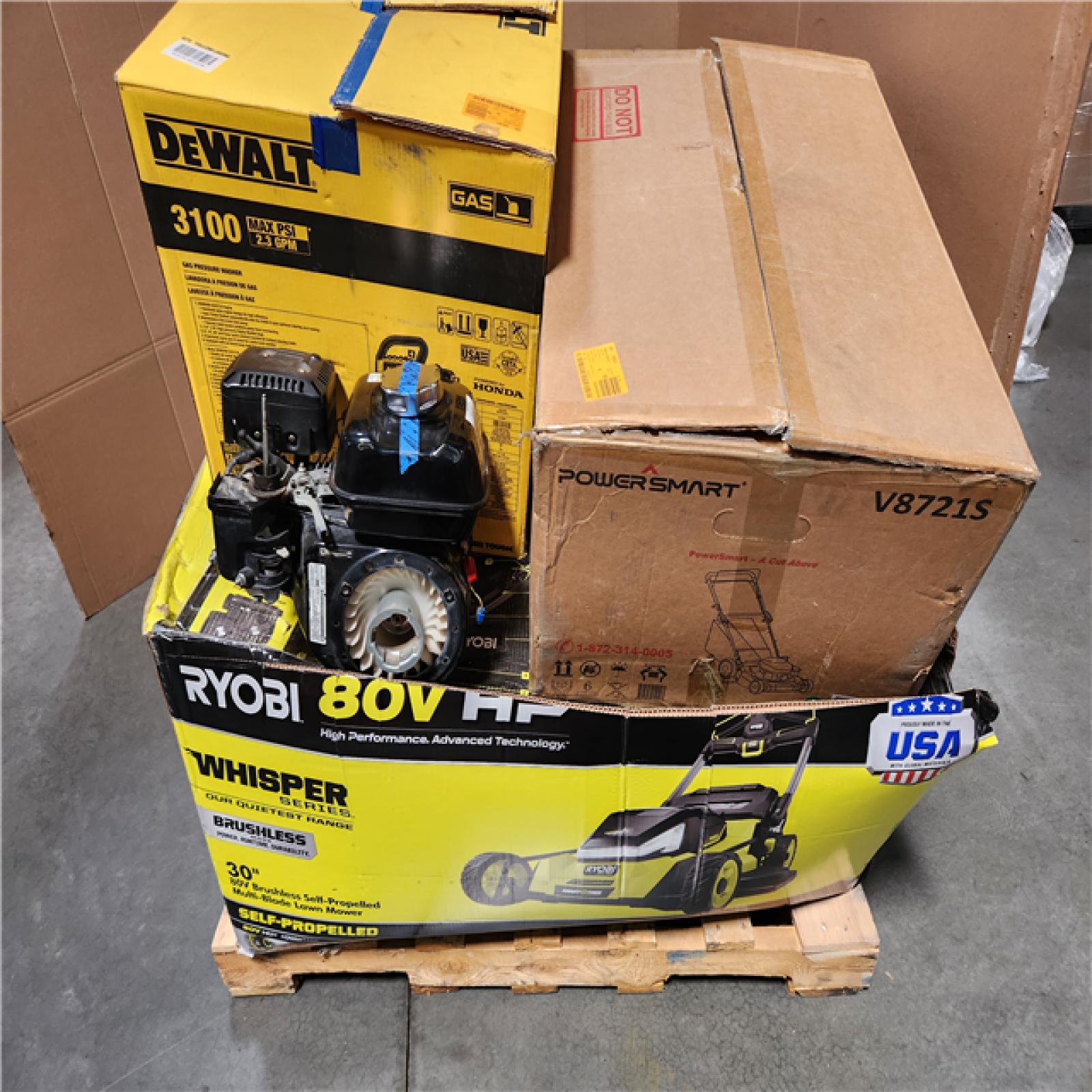 CALIFORNIA AS-IS OUTDOOR POWER EQUIPMENT