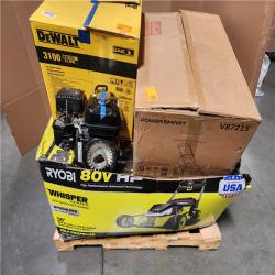 CALIFORNIA AS-IS OUTDOOR POWER EQUIPMENT