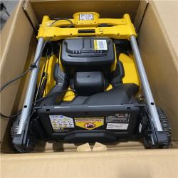 As-Is- DEWALT20V MAX 21 in. Brushless Cordless Battery Powered Self Propelled Lawn Mower Kit with (2) 10 Ah Batteries & Chargers