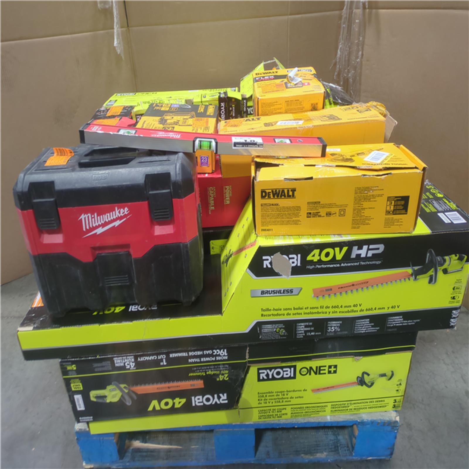 CALIFORNIA AS-IS TOOL PALLET